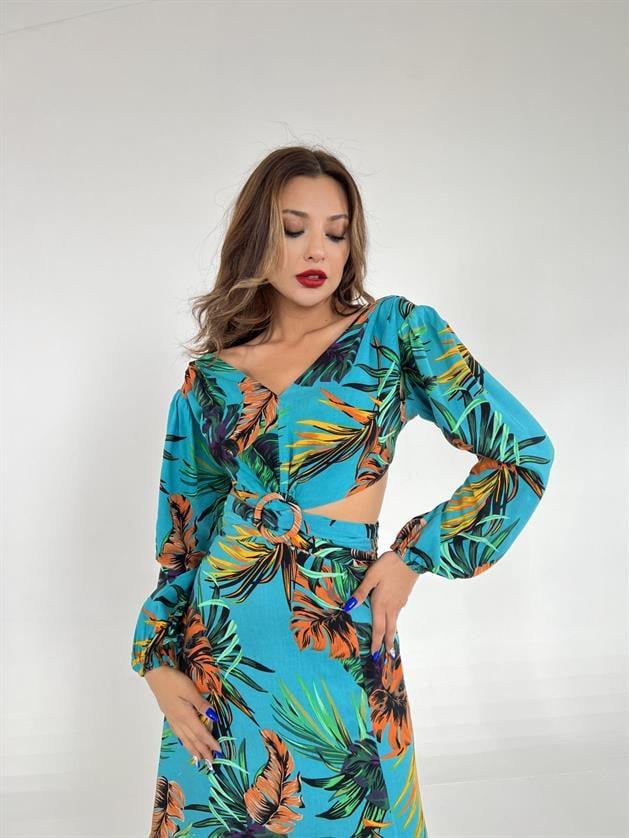 5476 ELBİSE-İNDİGO