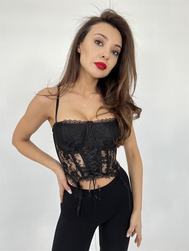 6406 CROP-SİYAH