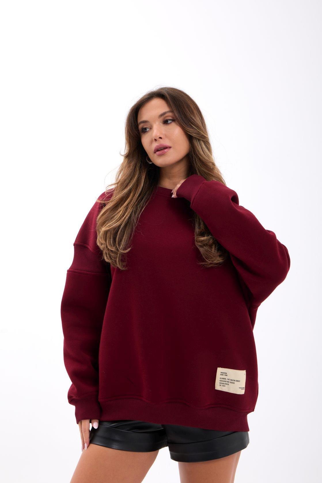 6669 SWEAT-BORDO