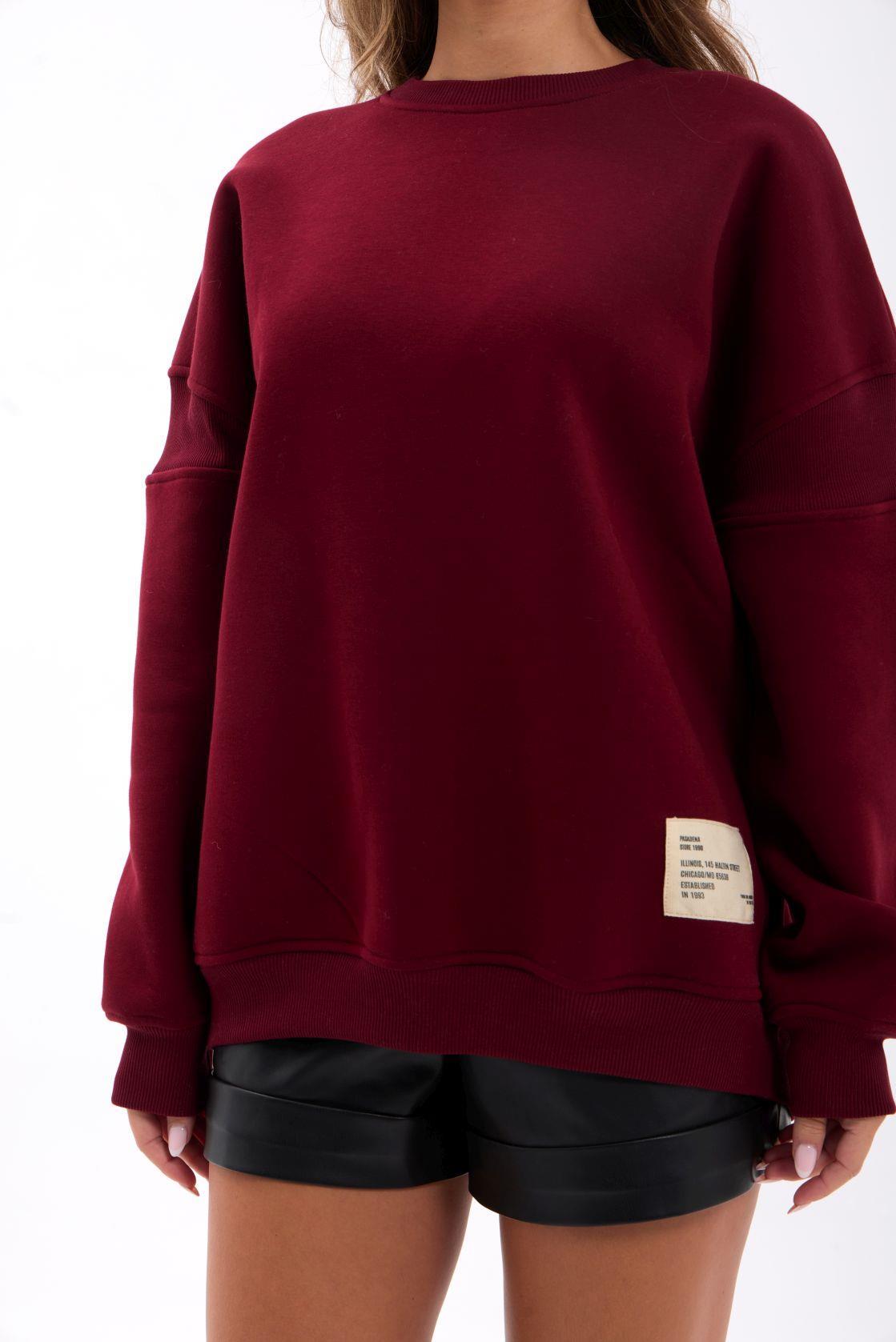6669 SWEAT-BORDO