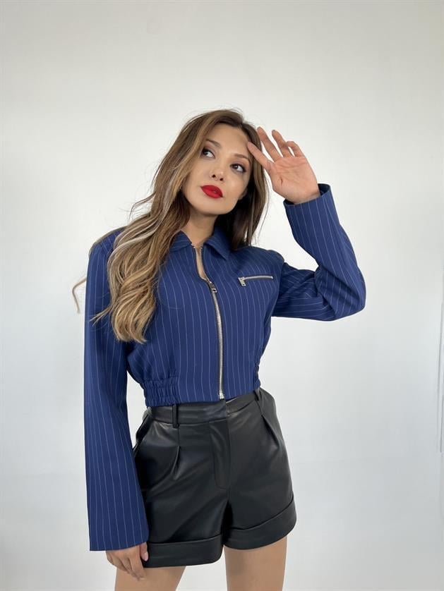 6733 CEKET-LACİVERT