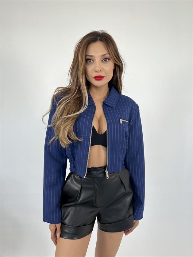 6733 CEKET-LACİVERT