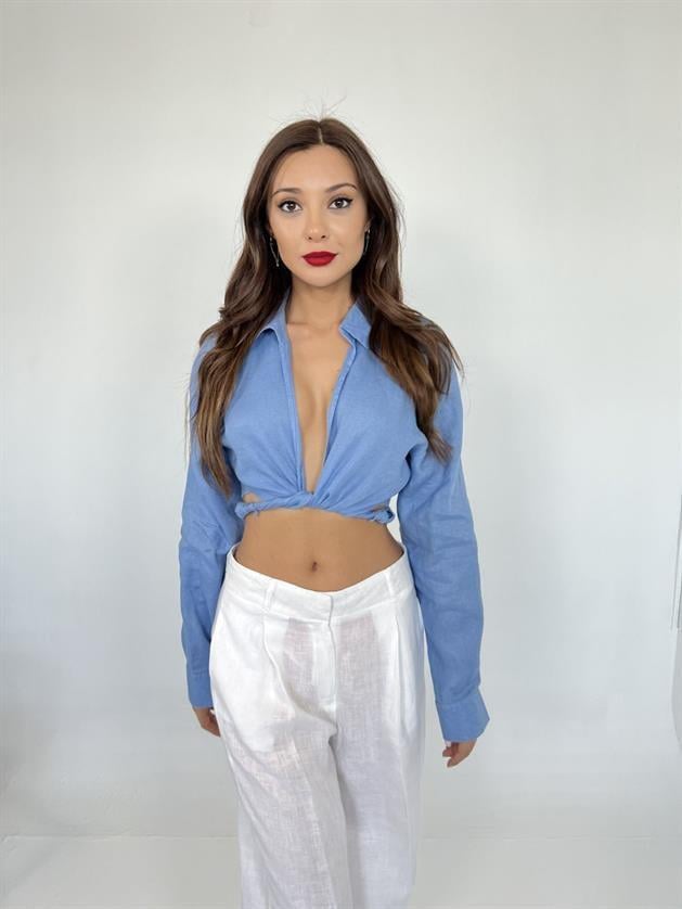 6759 CROP-MAVİ