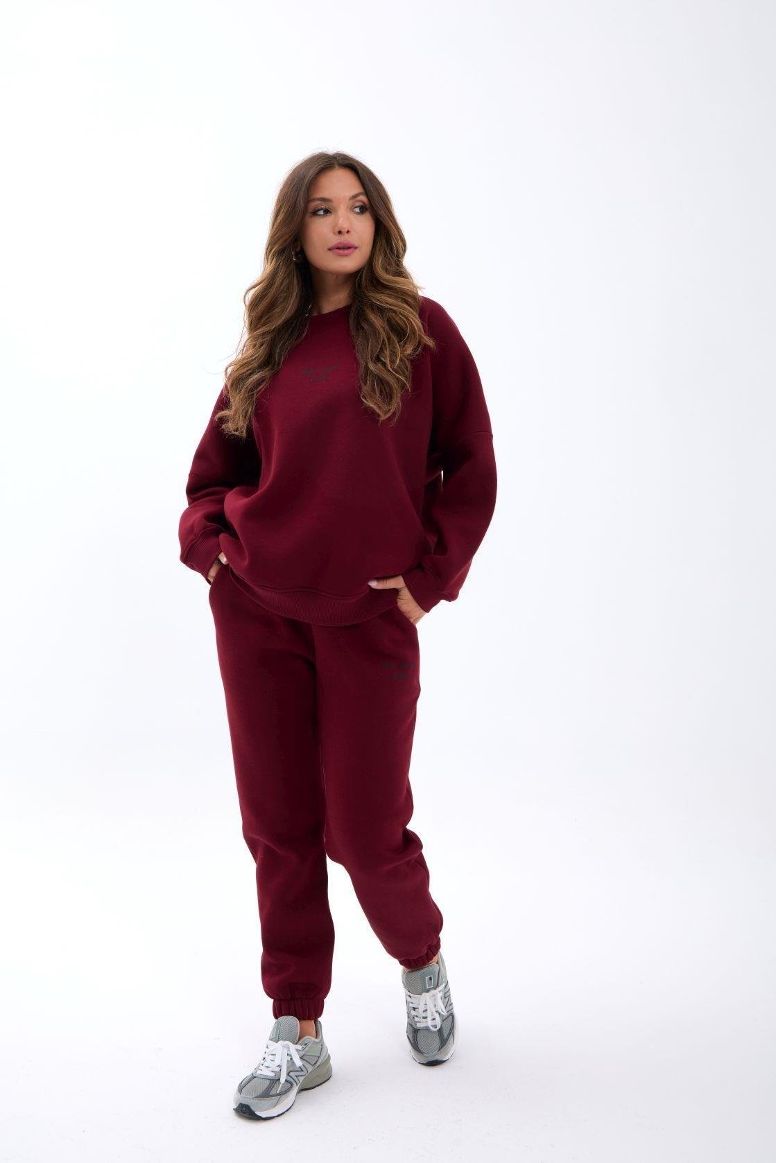 7237 EŞOFMAN TAKIM-BORDO