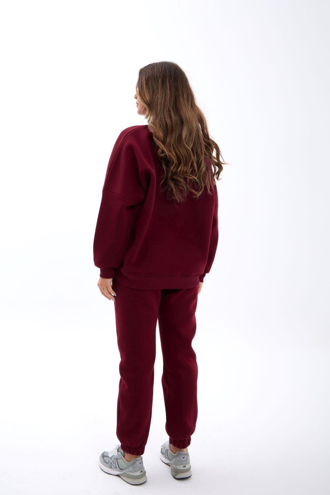 7237 EŞOFMAN TAKIM-BORDO