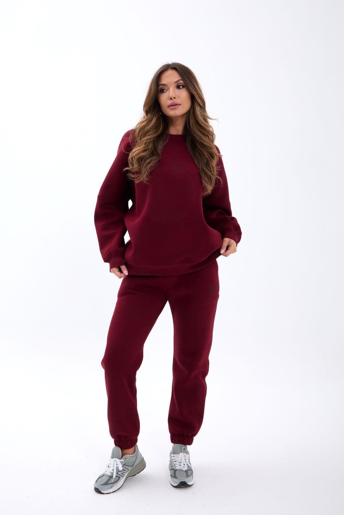 7237 EŞOFMAN TAKIM-BORDO