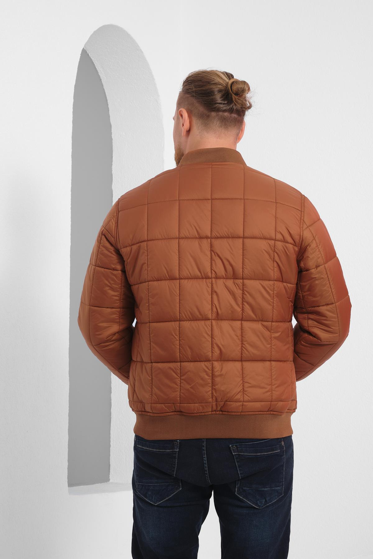 Wholesale Copper Quilted Pilot Jacket 4574B