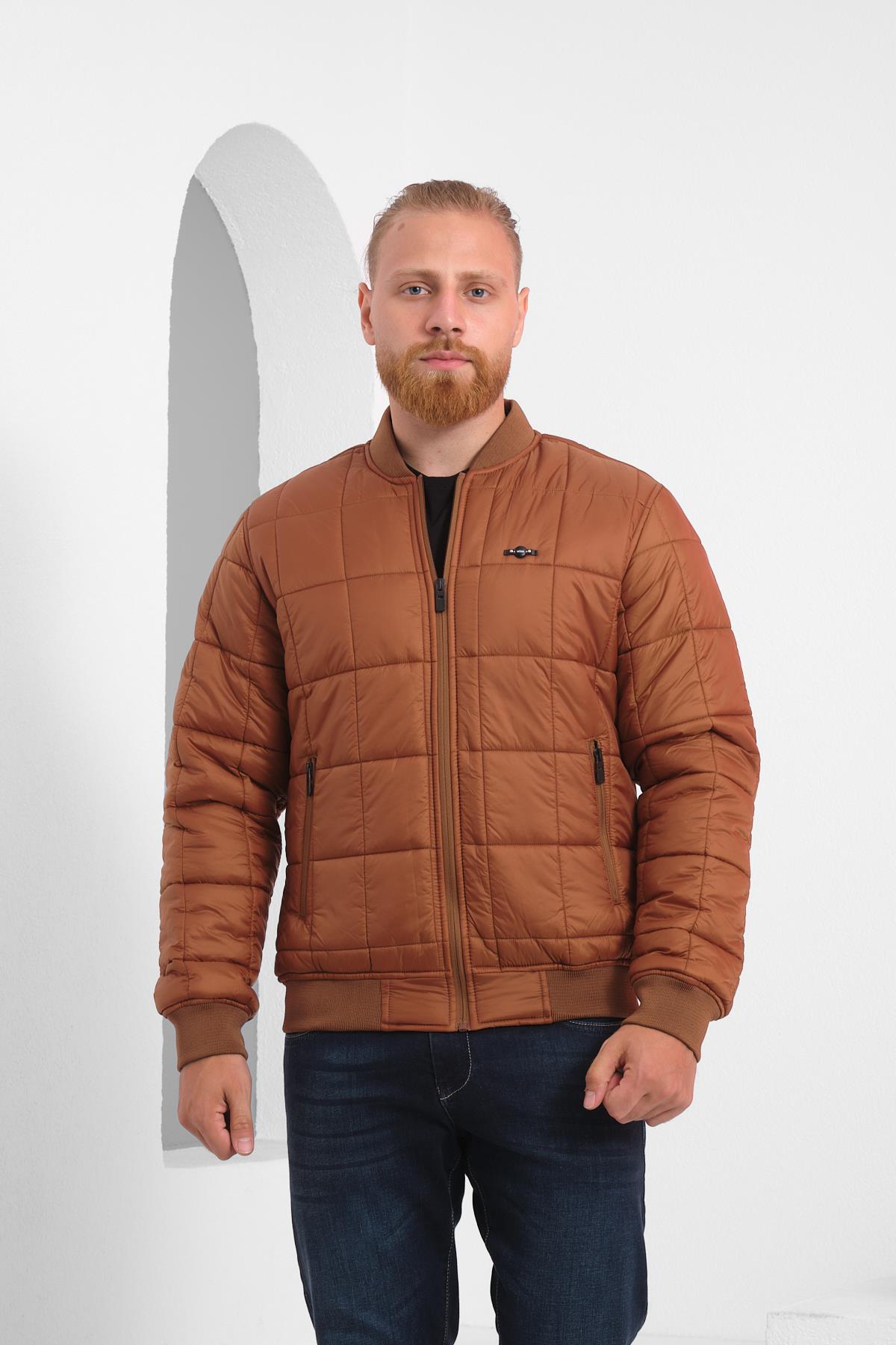 Wholesale Copper Quilted Pilot Jacket 4574B