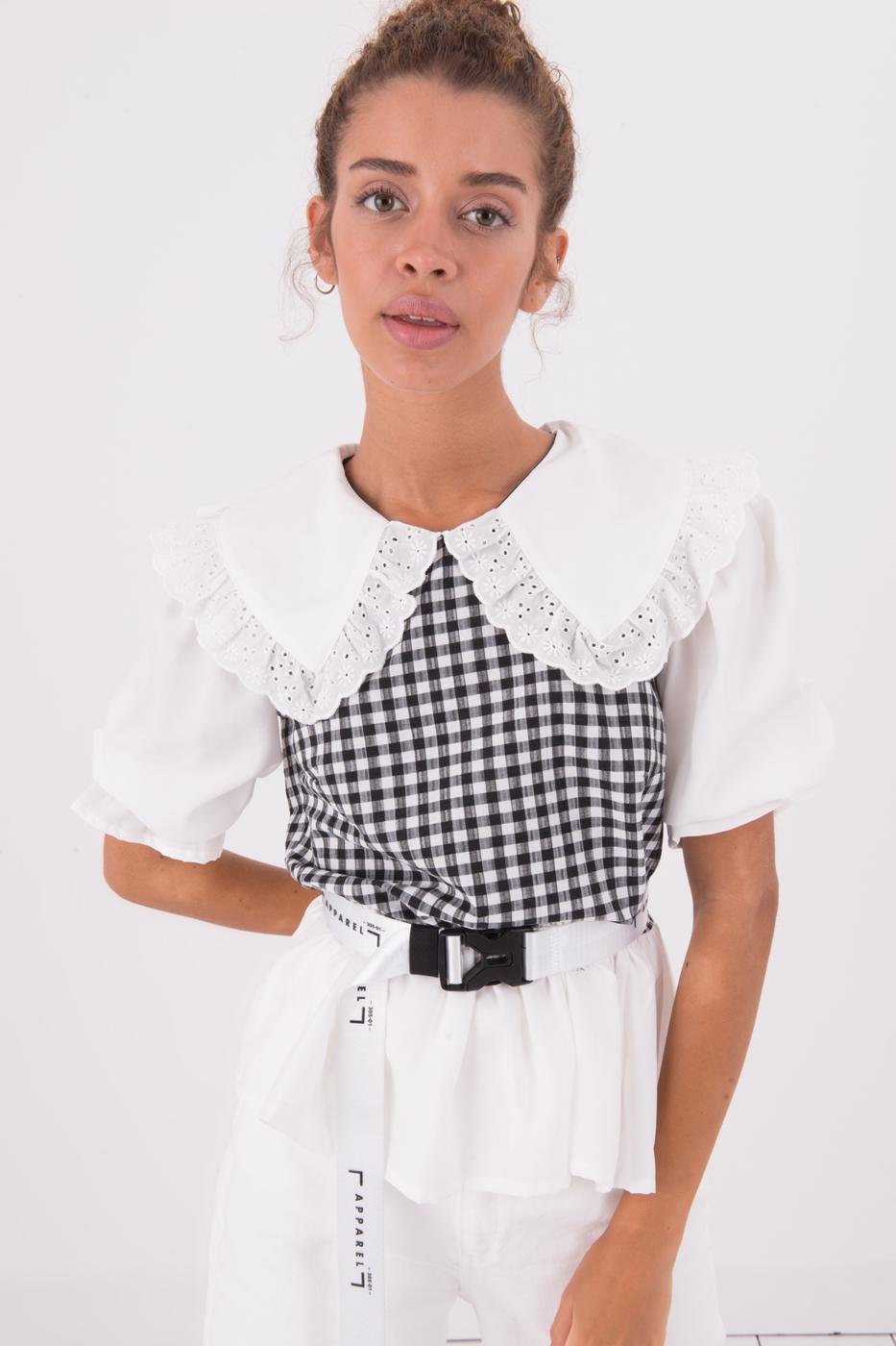 Balloon Sleeve Blouse