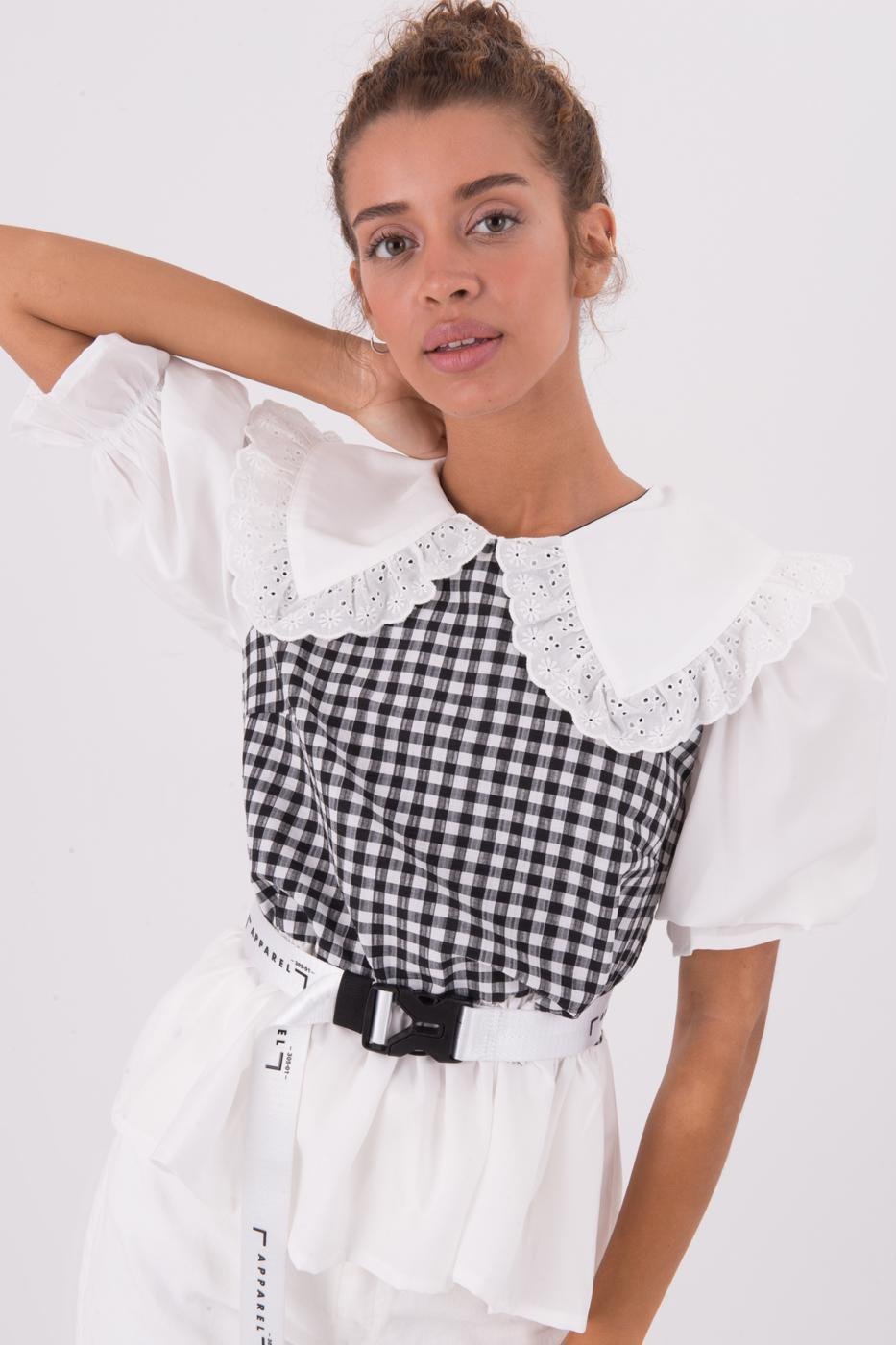Balloon Sleeve Blouse