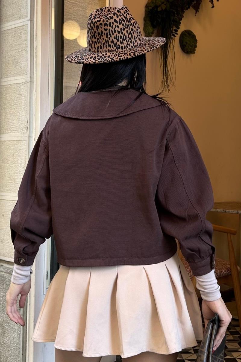 Bebe Yaka Gömlek 6095-17-(S-XL)
