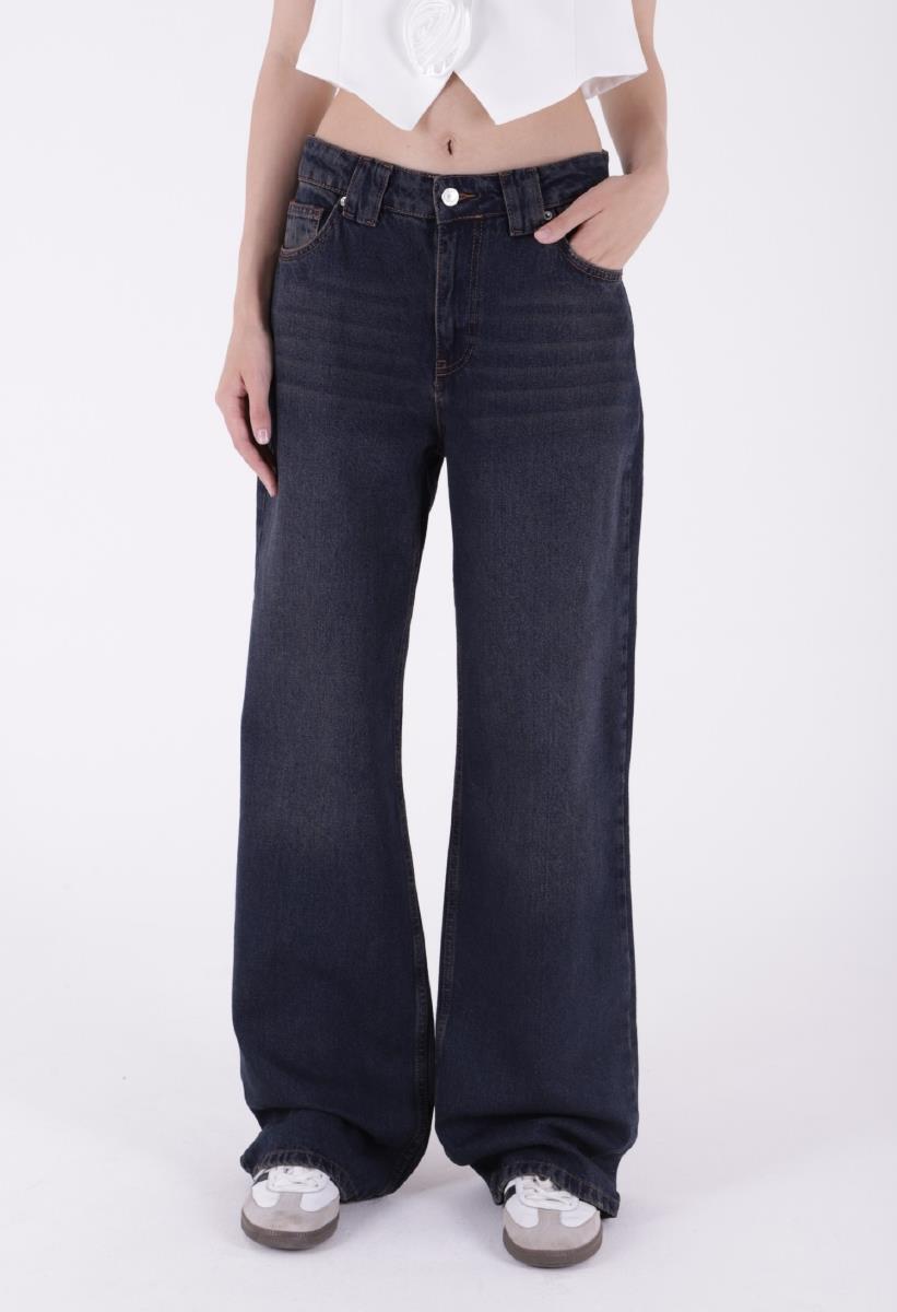 Bol Paça Baggy Relax Kot Pantolon 7031-19-(26-29)