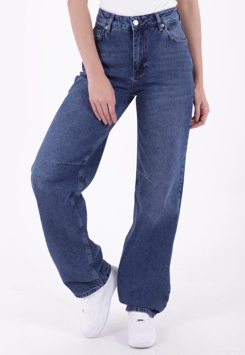 Dizi Pensli Baggy Kot Pantolon 7050-01-(28-33)