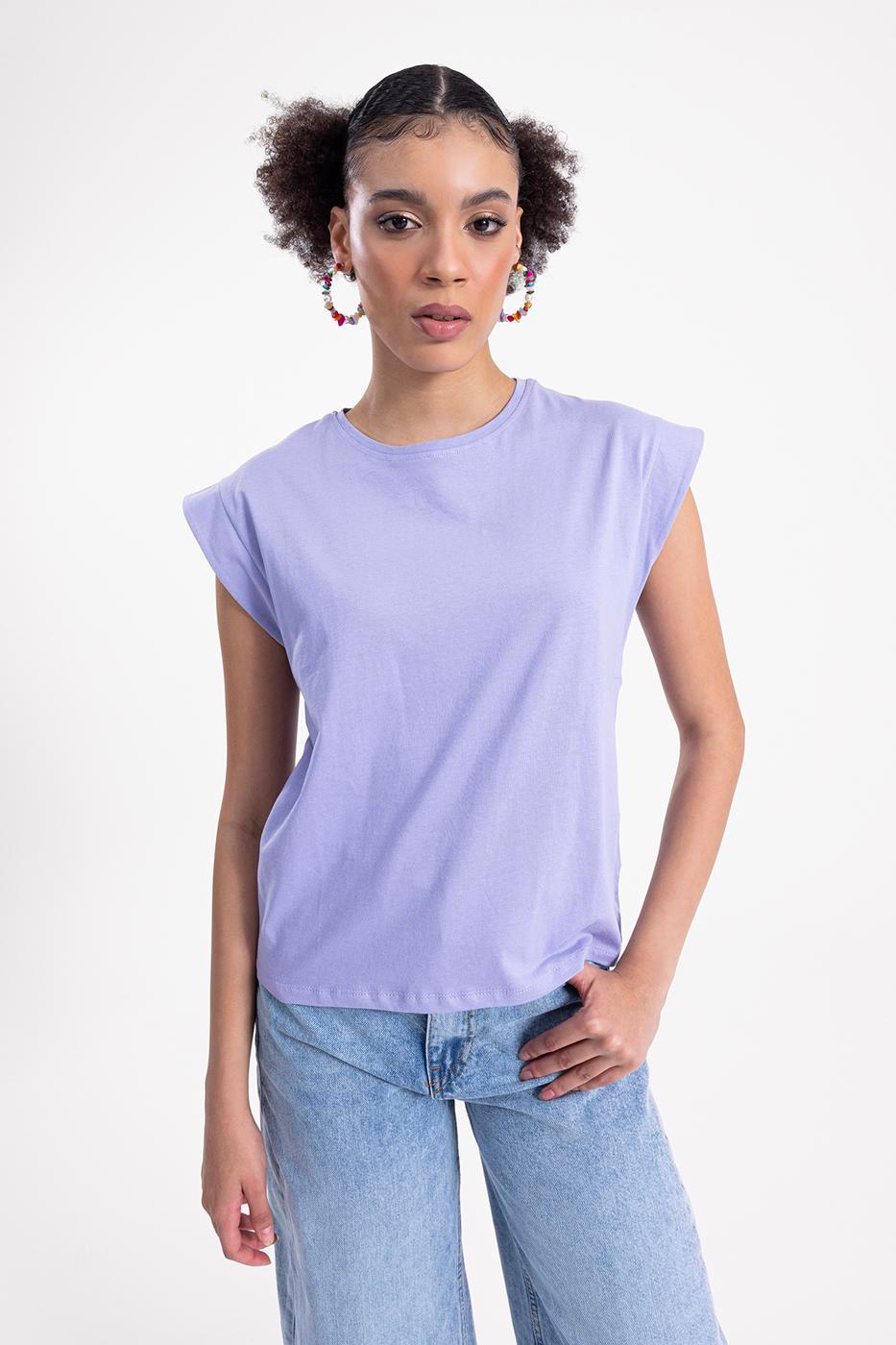 Dropped shoulder T-shirt