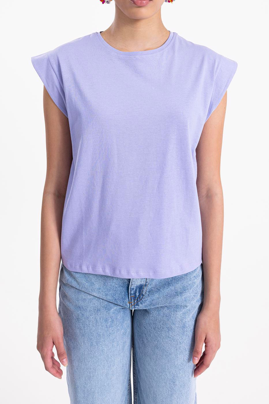 Dropped shoulder T-shirt