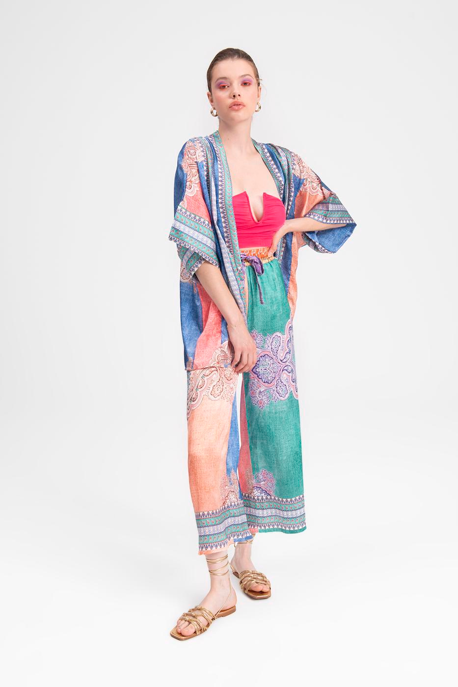 Elastic Waist Band Baggy Pants