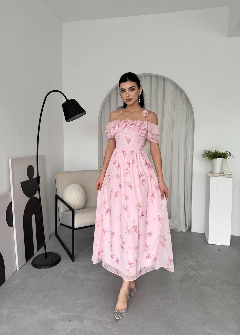Elmi Flower Detailed Dress