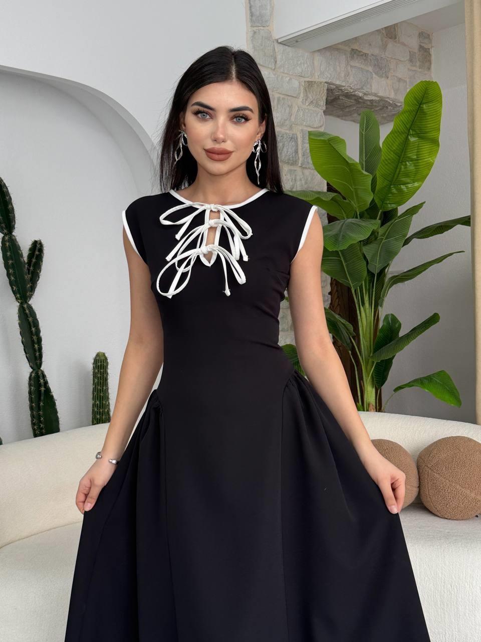 Eros Bow Detailed Dress