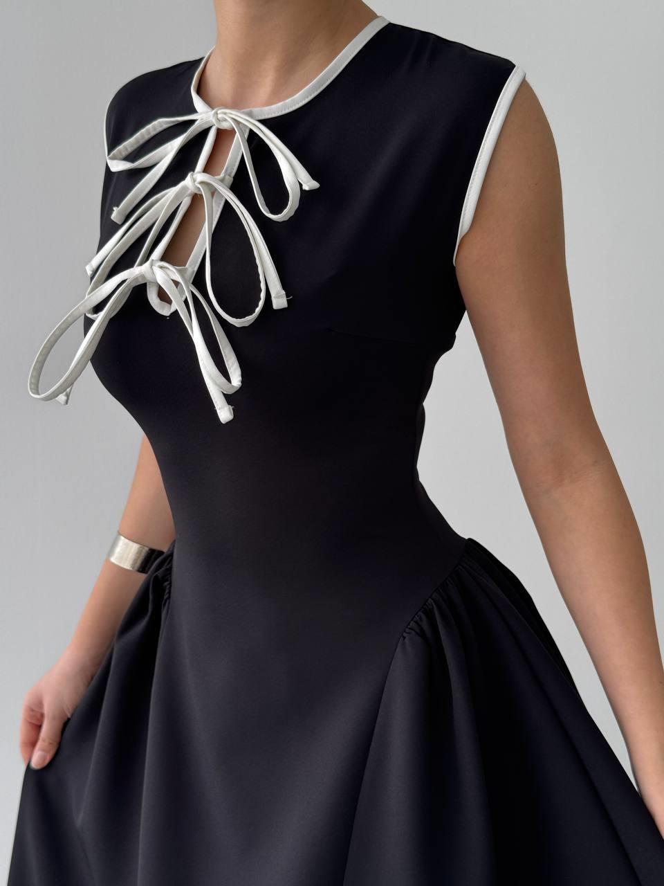 Eros Bow Detailed Dress