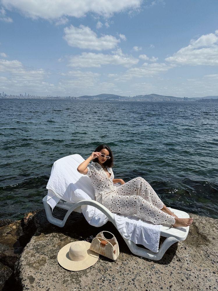 Güpürlü Toptan Pantolon - Ham | TOPSHOW