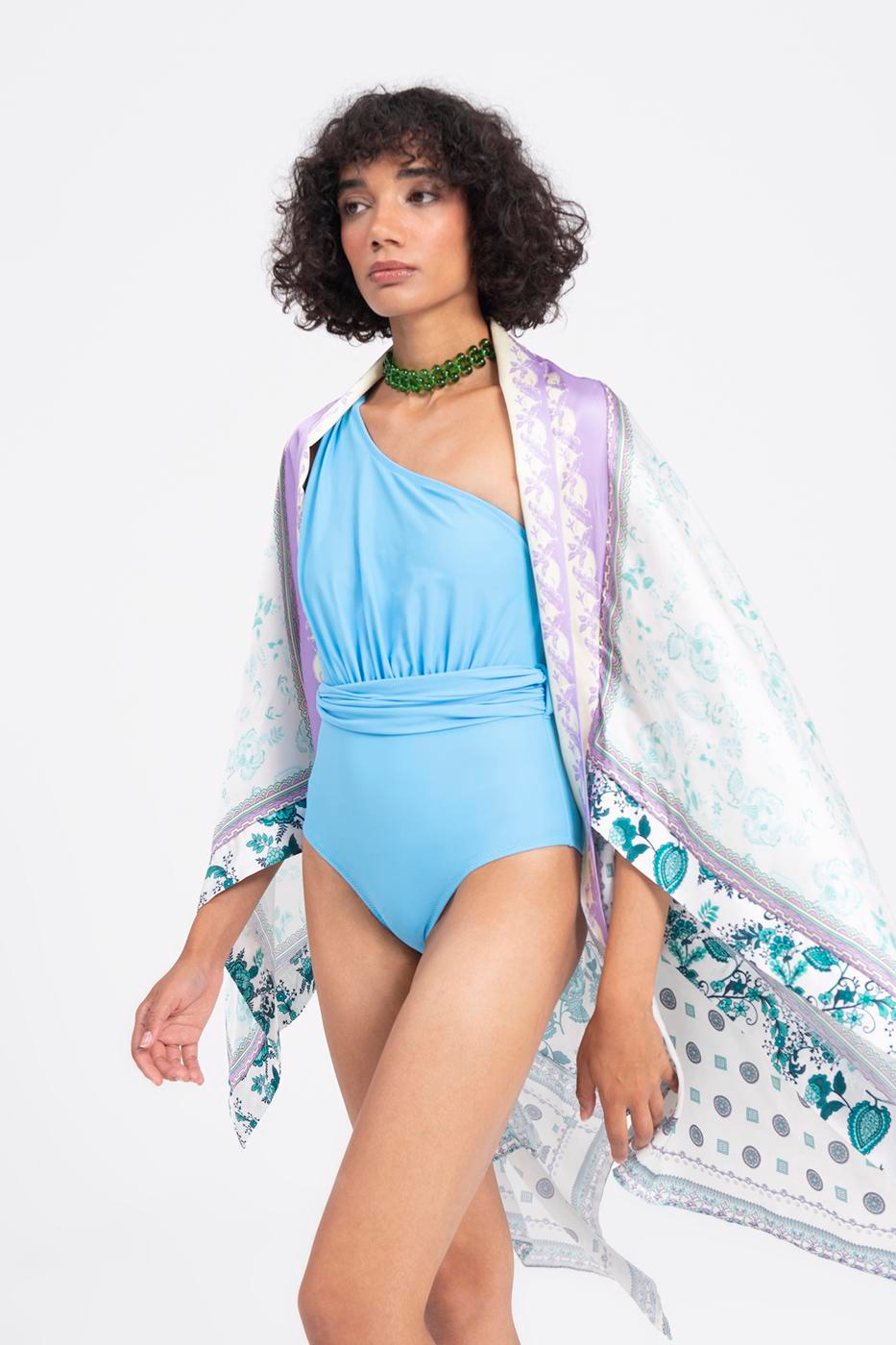 Handkerchief Hem Kimono