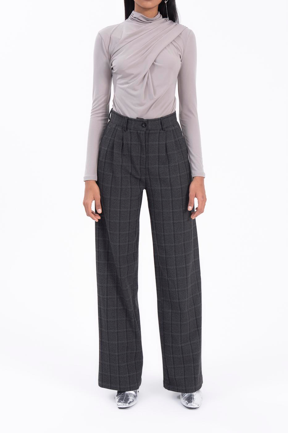 High rise trousers