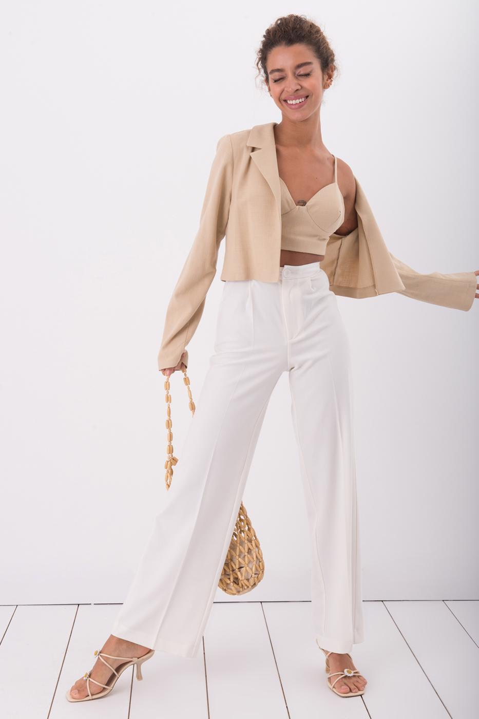 High Waist Palazzo Pants
