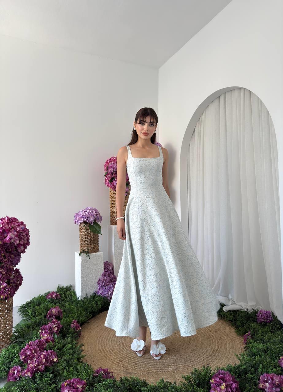 Kalf Flower Detailed Dress