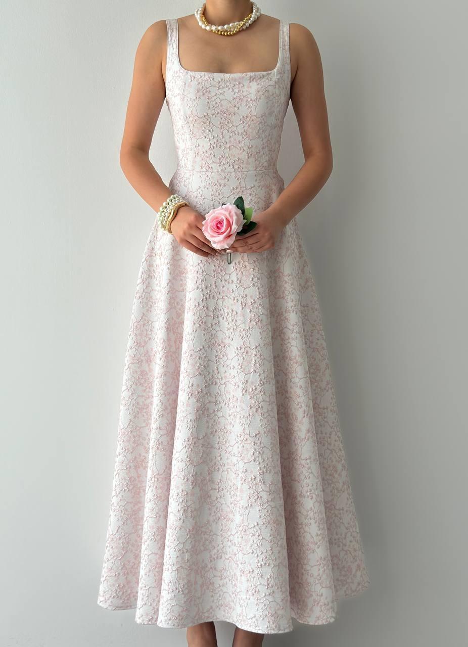 Kalf Flower Detailed Dress