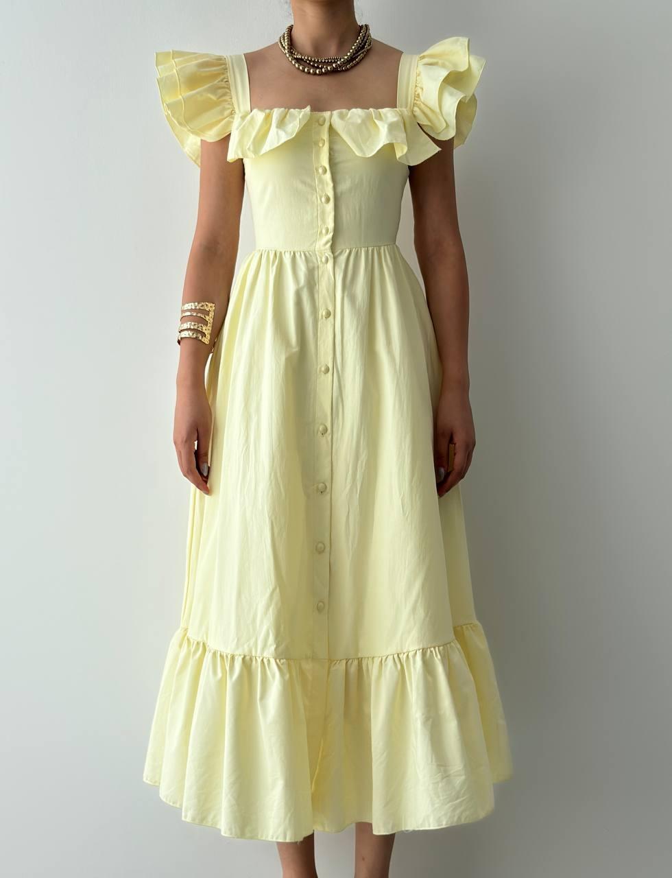 Kapuda Ruffle Dress