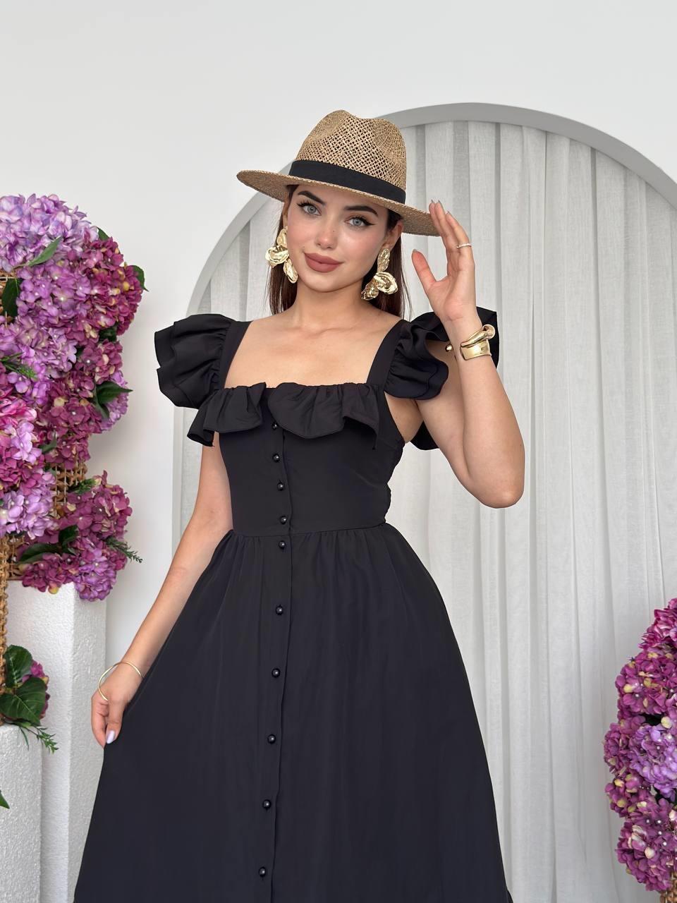 Kapuda Ruffle Dress