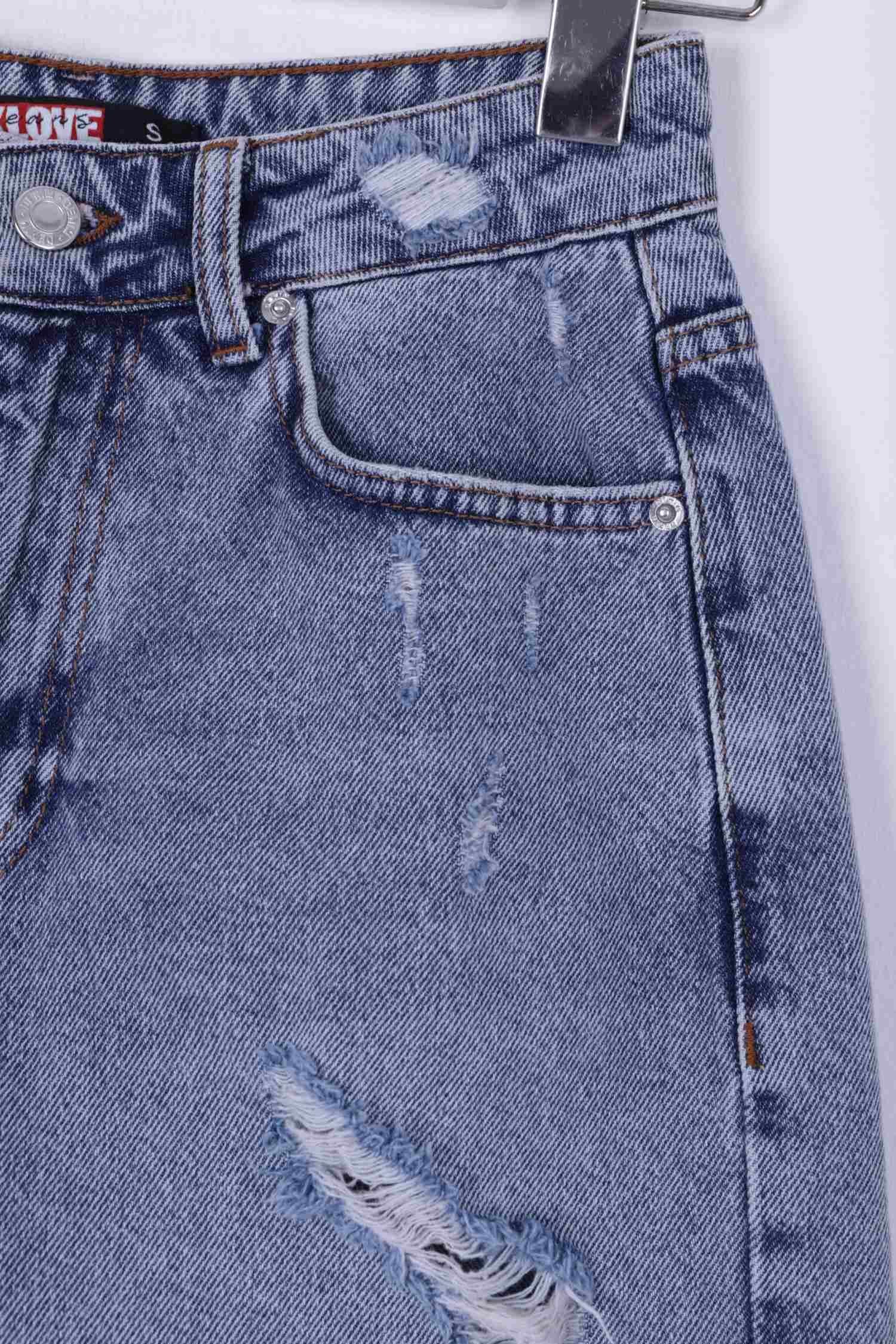 Lazerli Kot Şort 266-08-(S-XL-6)