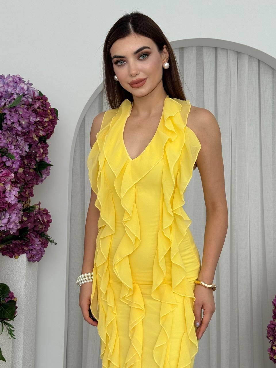 Lea Ruffle Dress