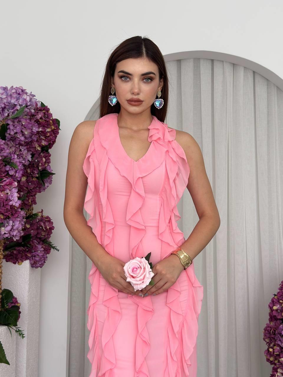 Lea Ruffle Dress