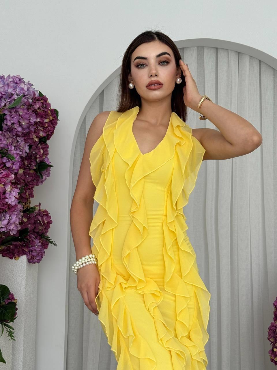 Lea Ruffle Dress