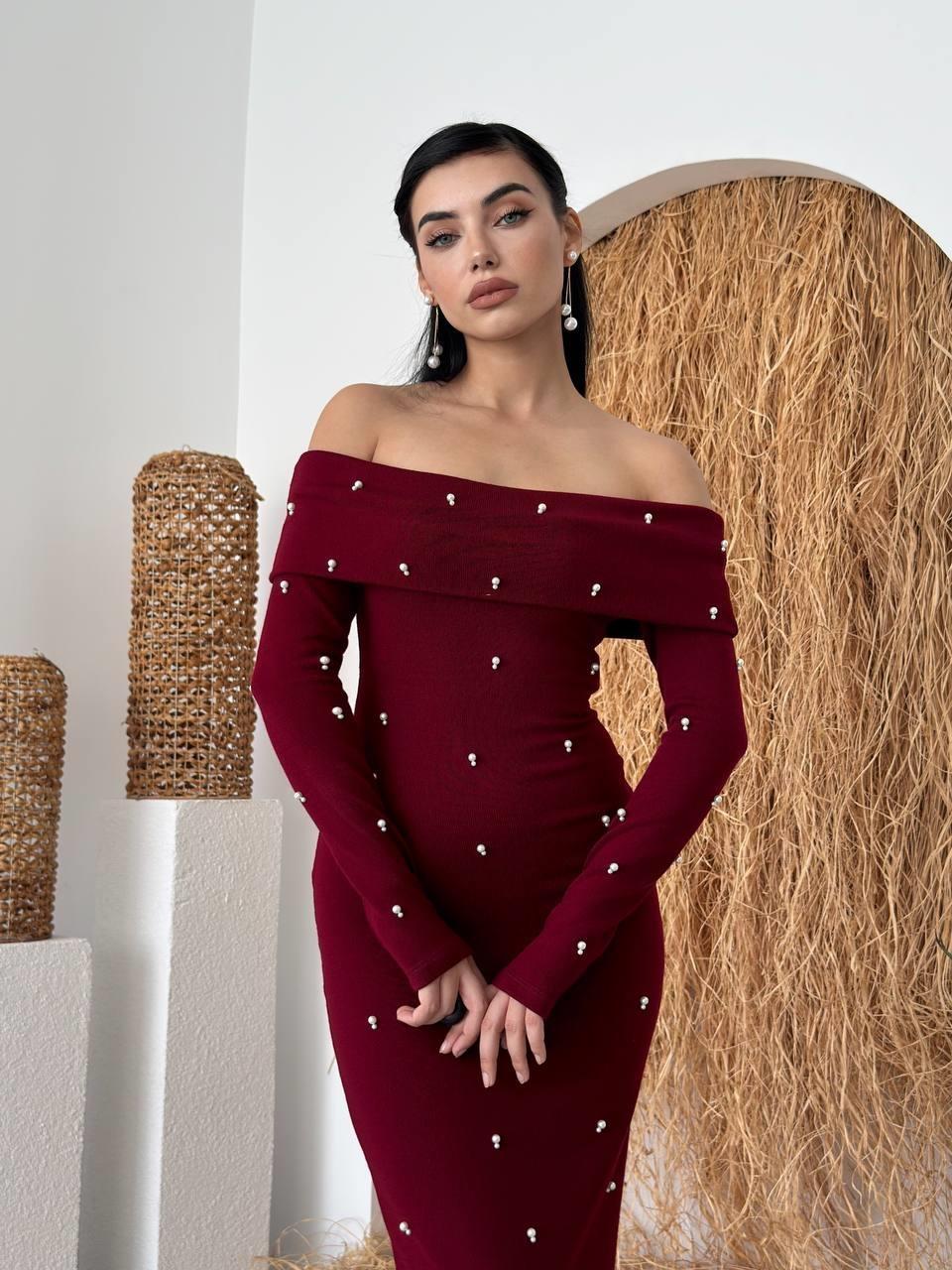 Ledo Pearl Detailed Dress