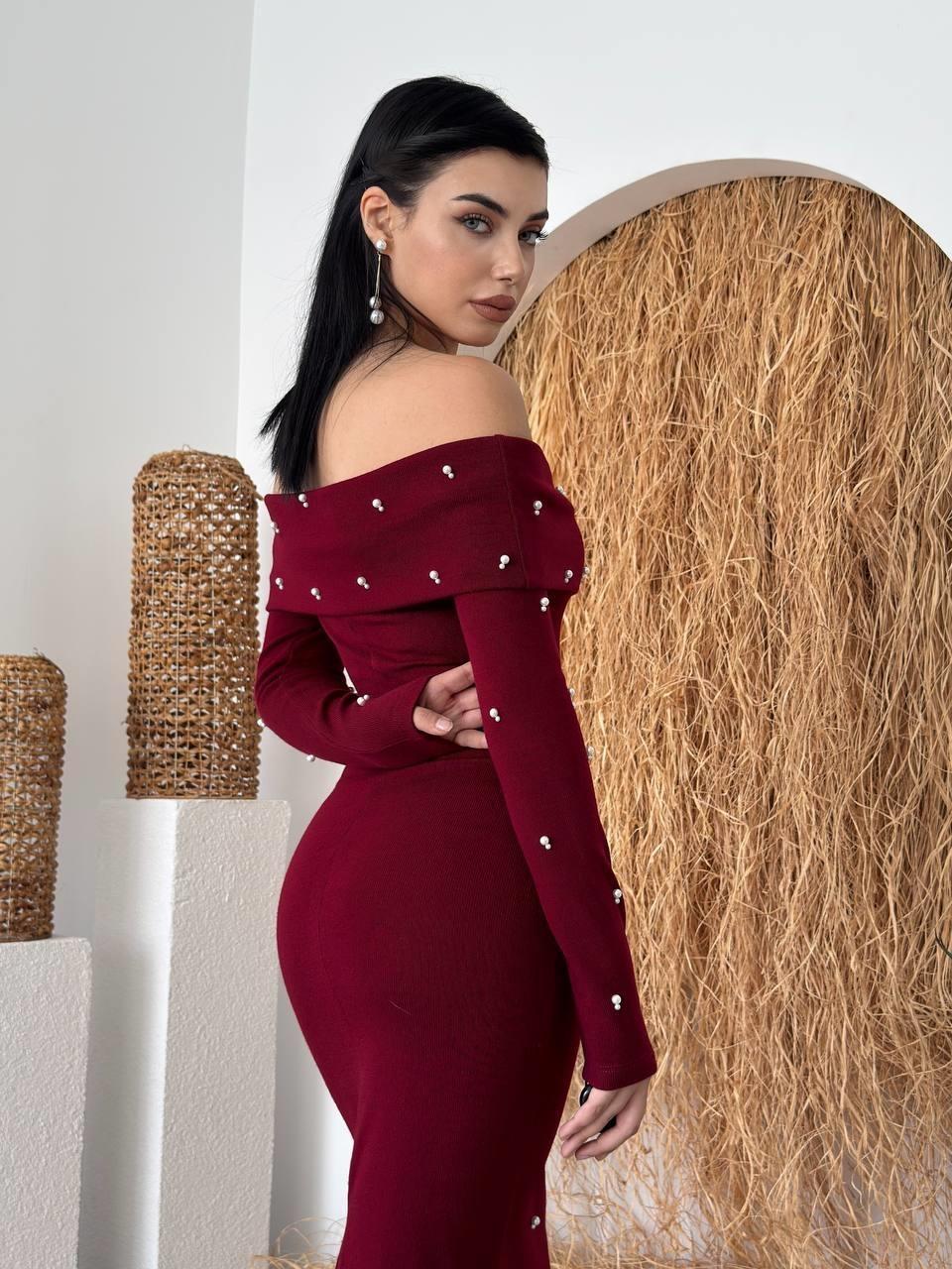 Ledo Pearl Detailed Dress