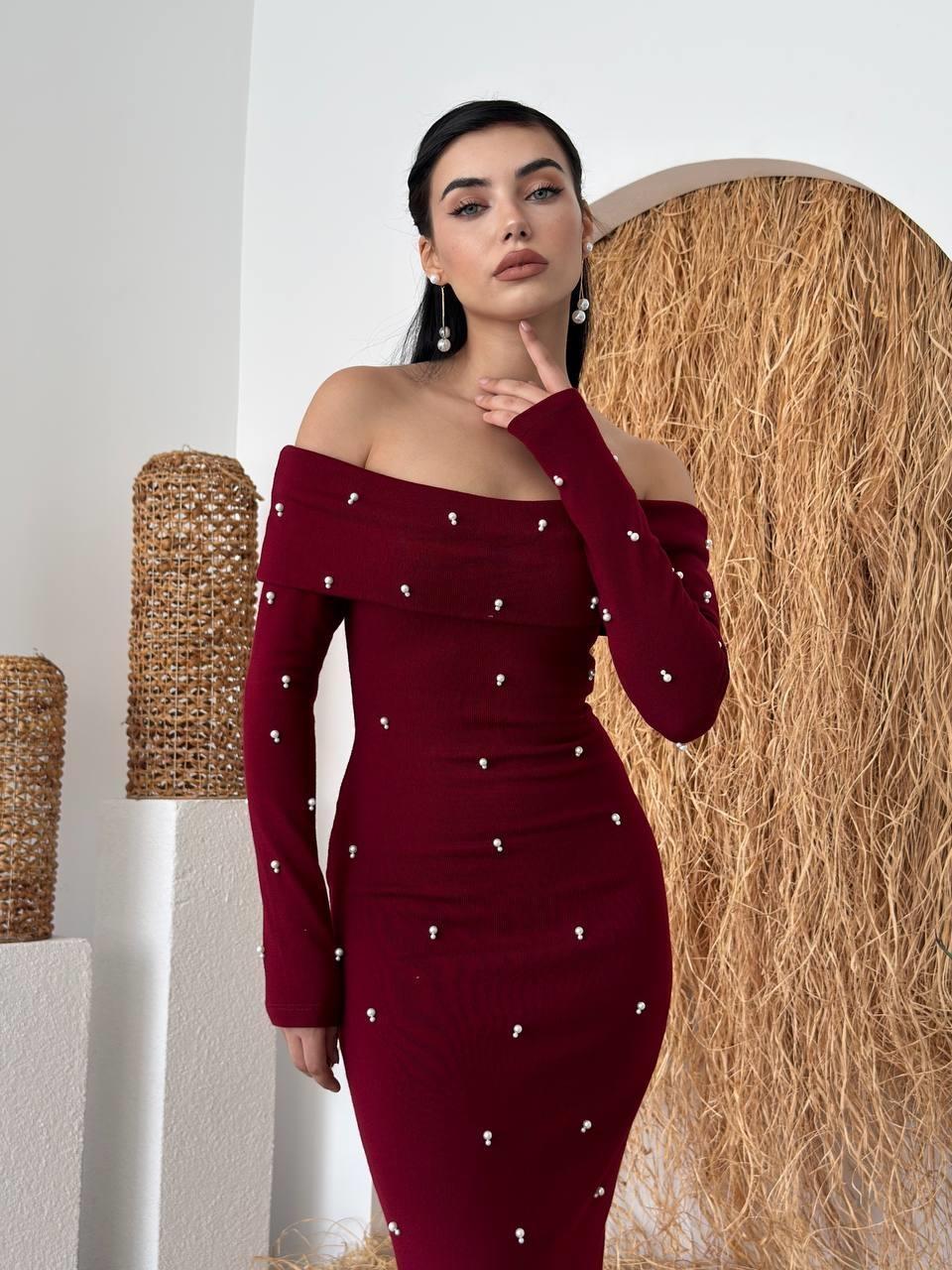 Ledo Pearl Detailed Dress