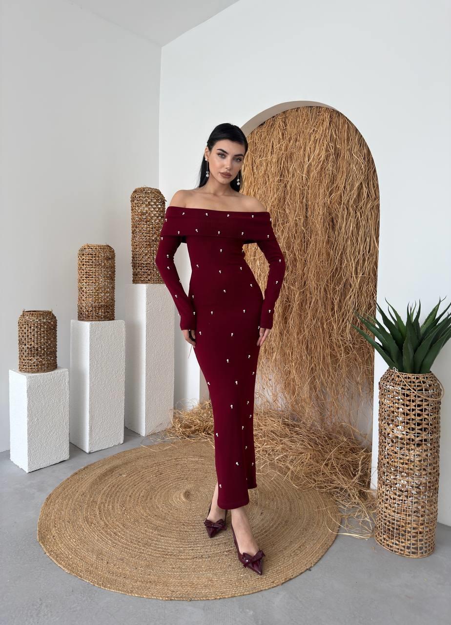 Ledo Pearl Detailed Dress
