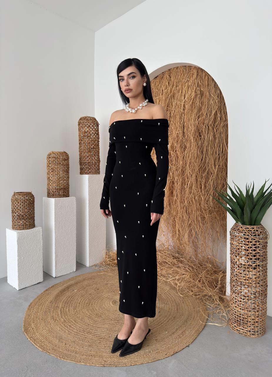 Ledo Pearl Detailed Dress