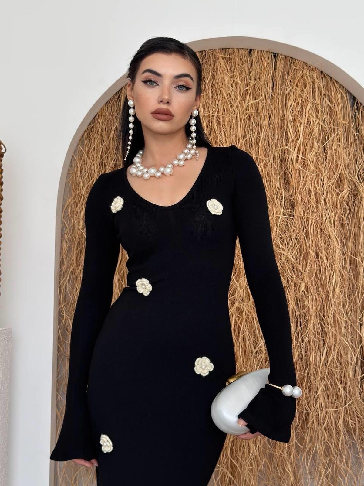 Major Flower Detailed Dress