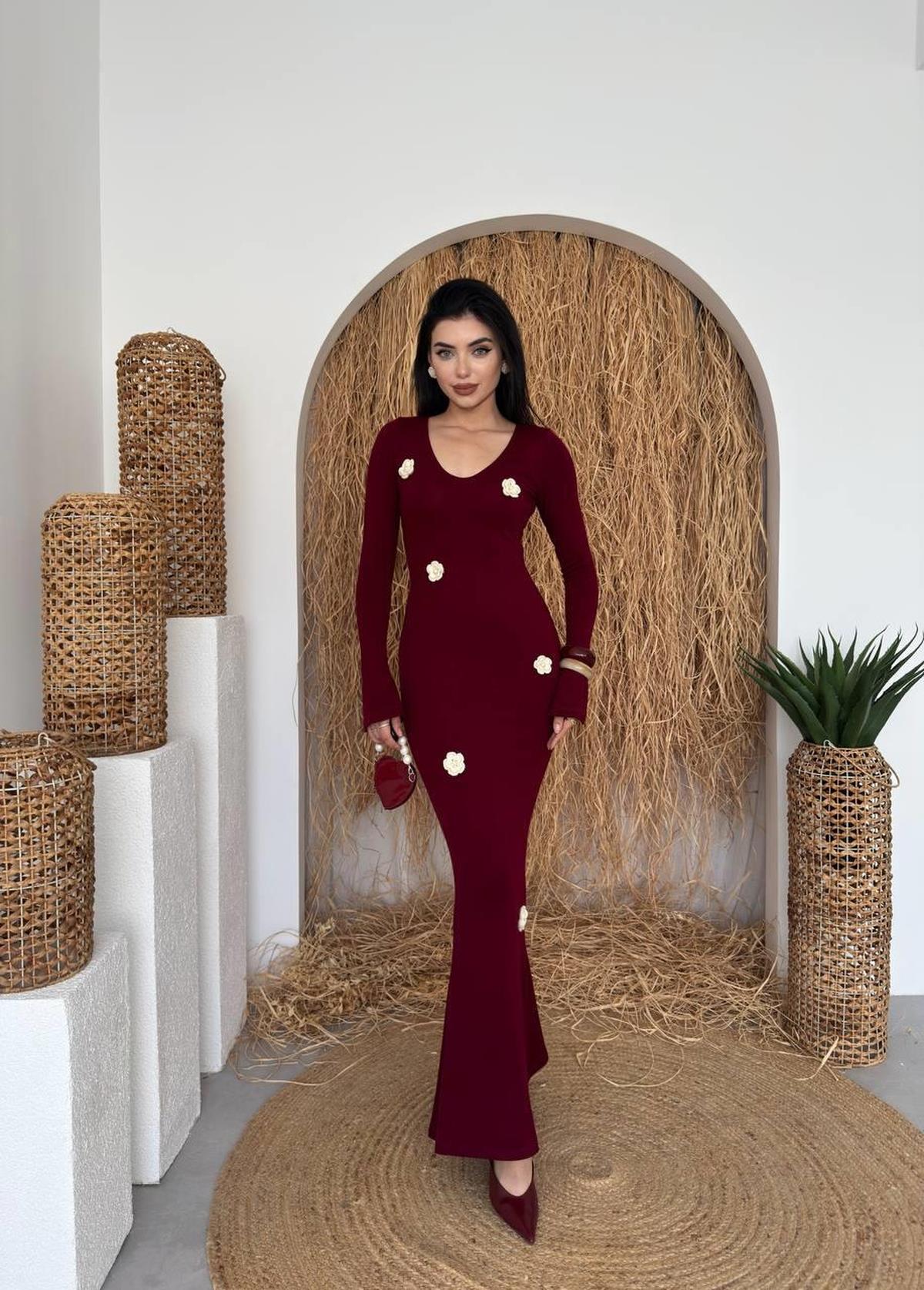 Major Flower Detailed Dress