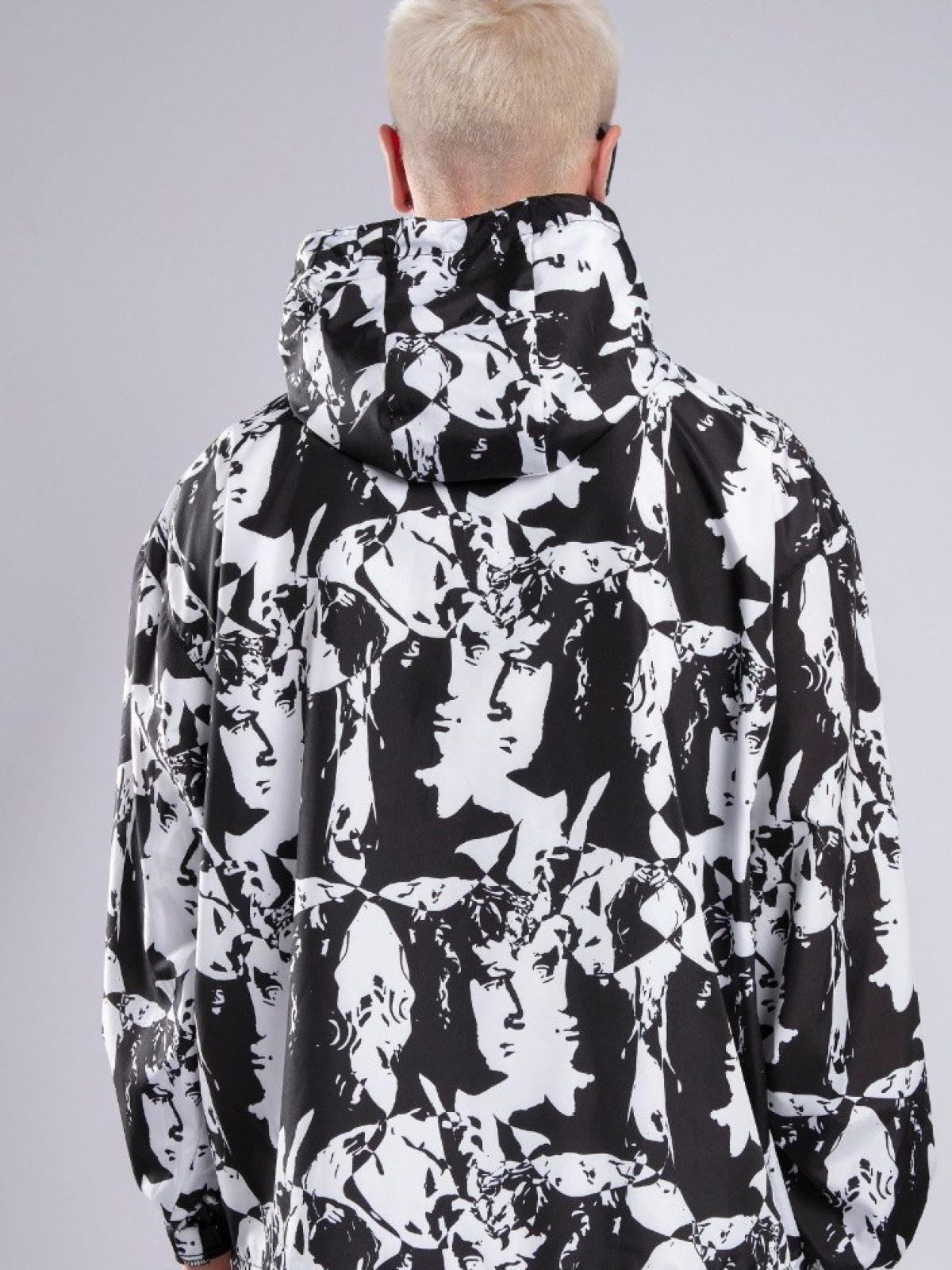 Men patterned raincoat wholesale Multicolor