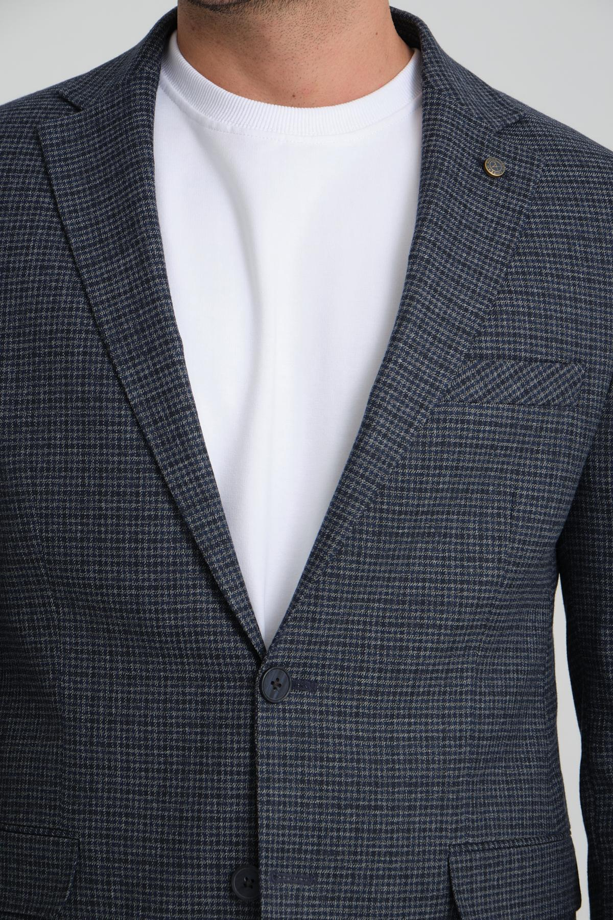 Men single-breasted blazer wholesale Black color 694202