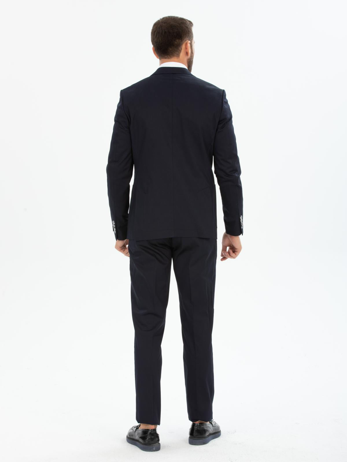 Men straight fit suit wholesale Black color
