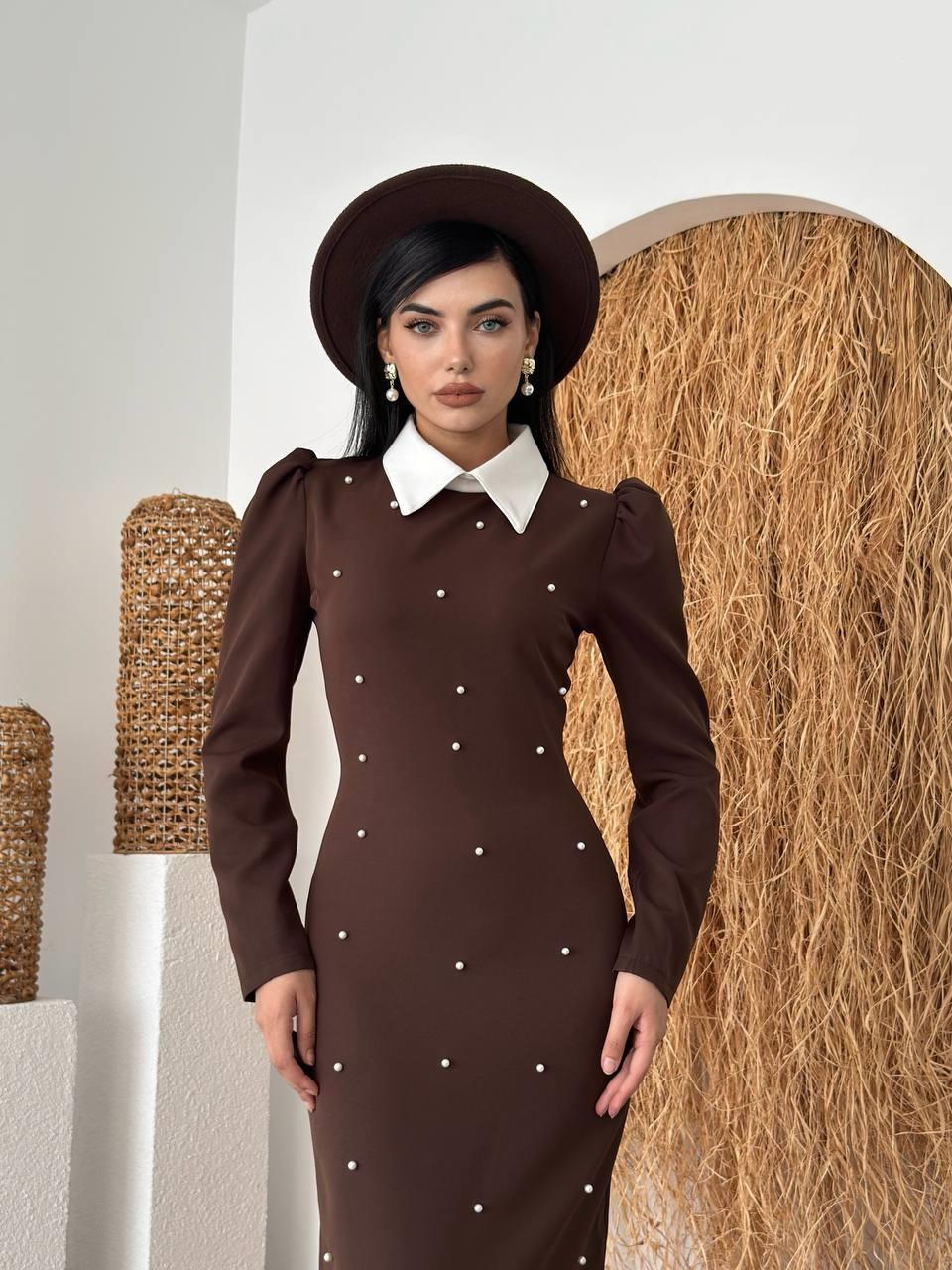Noi Pearl Detailed Dress