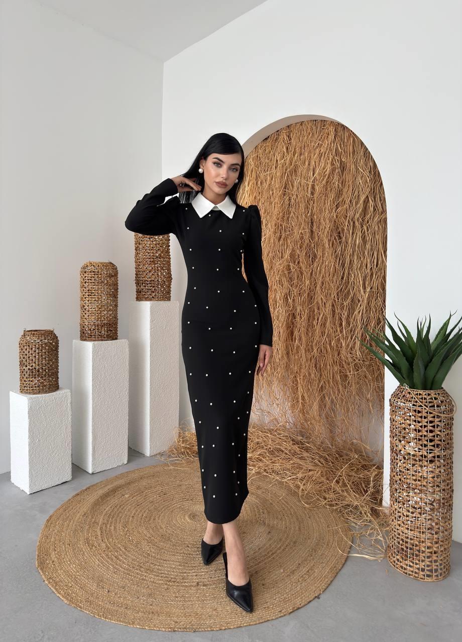 Noi Pearl Detailed Dress
