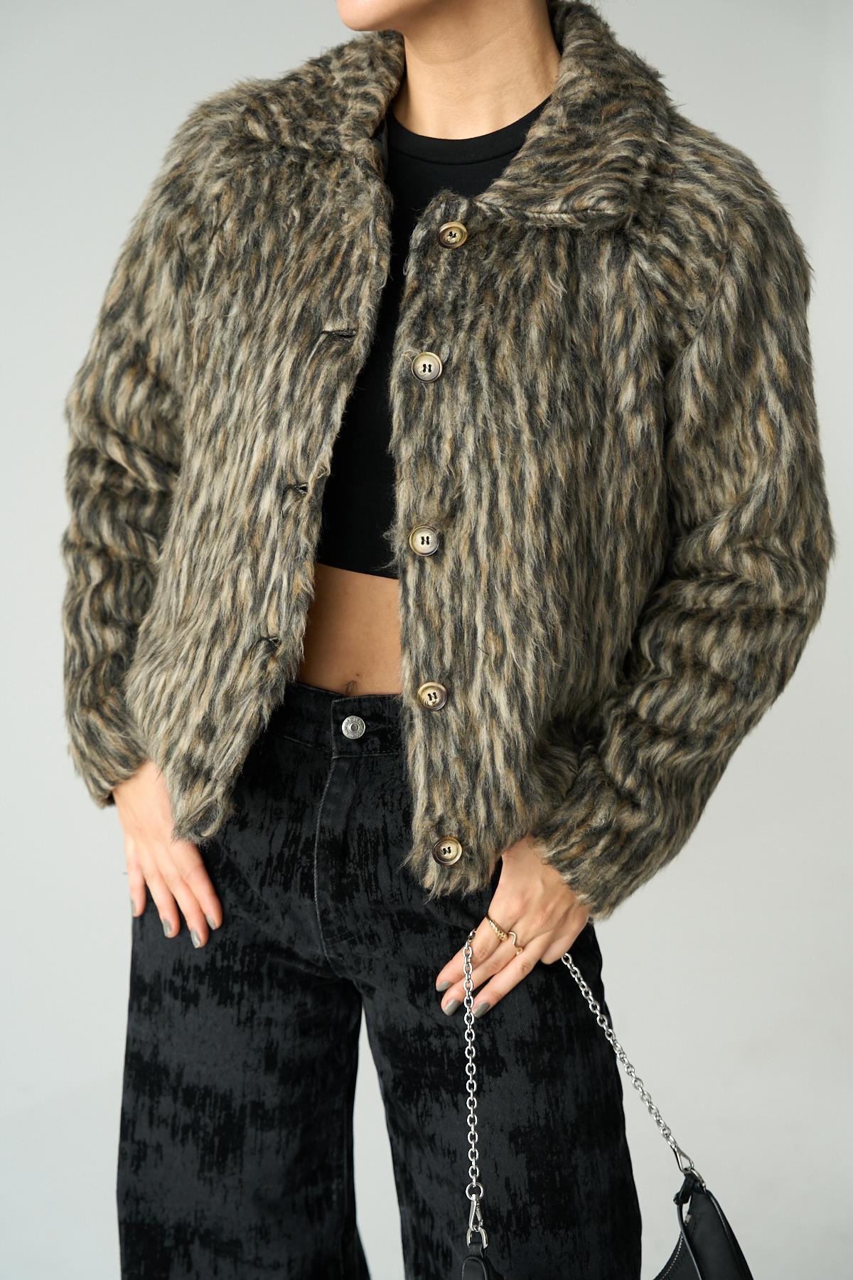 Polo Yaka Leopar CEKET - Leopar