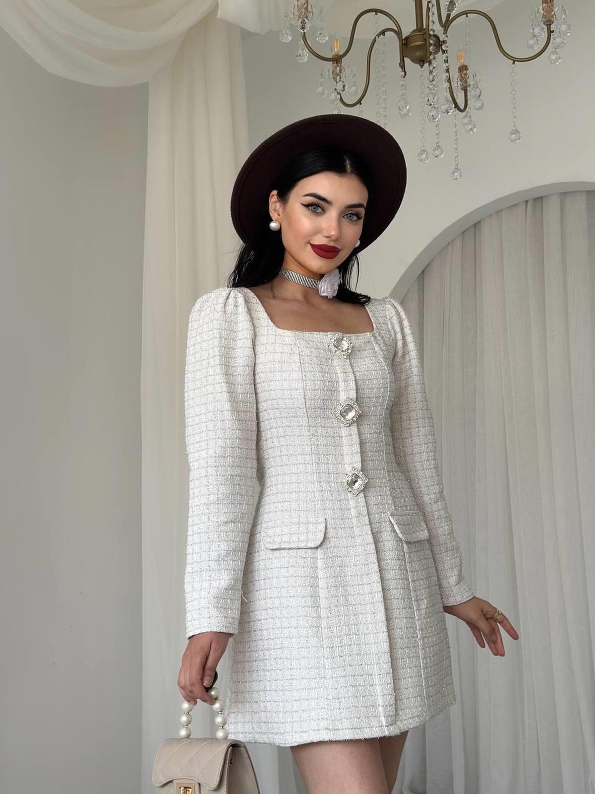 Sassa Button Detailed Dress