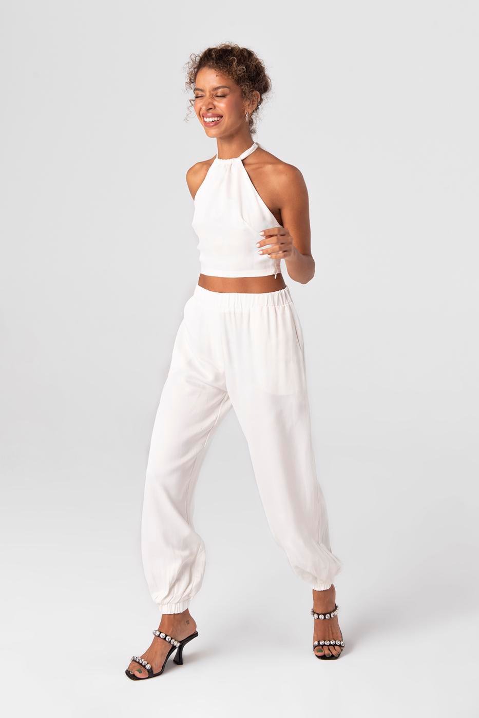 Satin Jogging Pants